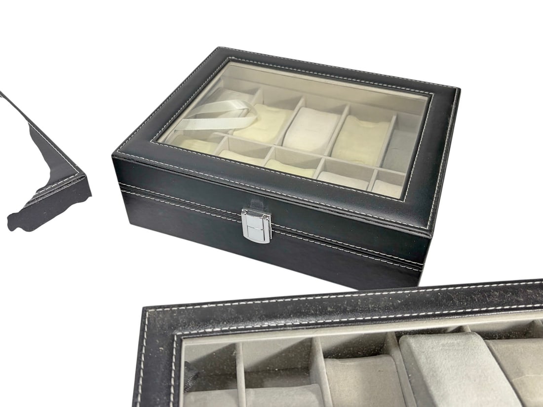 Assorted Watch Storage Display Cases 4pc LOT - 3