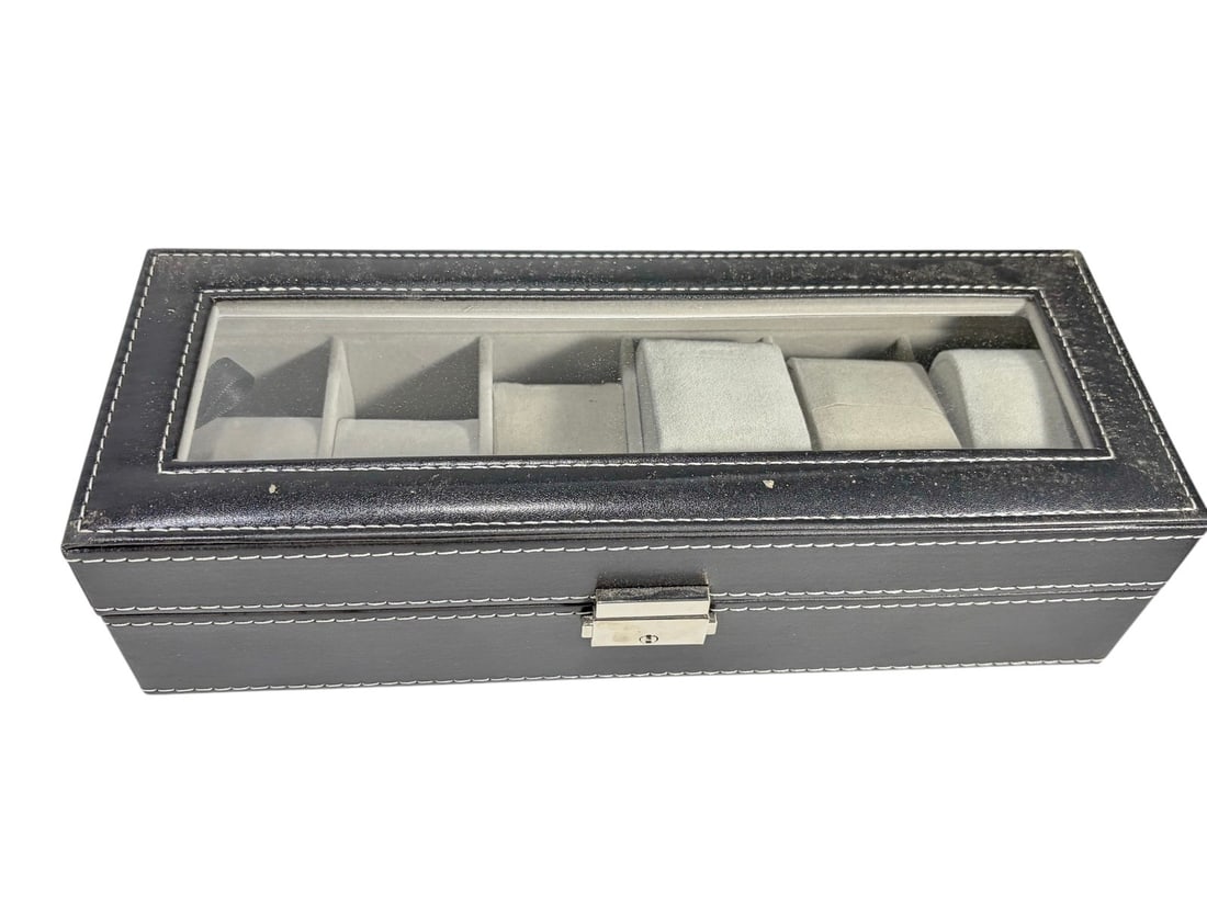 Assorted Watch Storage Display Cases 4pc LOT - 4