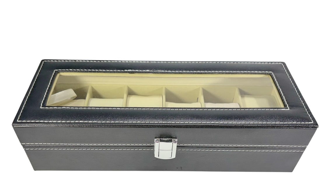 Assorted Watch Storage Display Cases 4pc LOT - 5