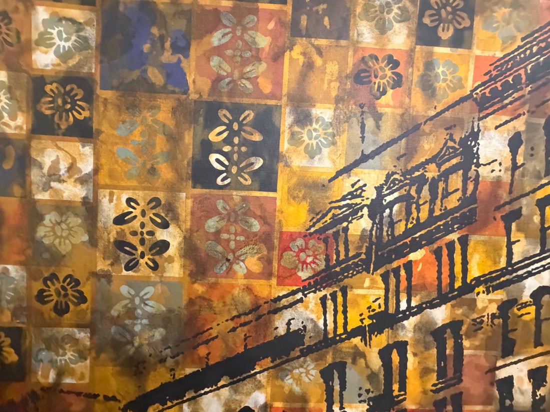 Giovanetti 'Memory-Building Pattern' Acrylic - 2