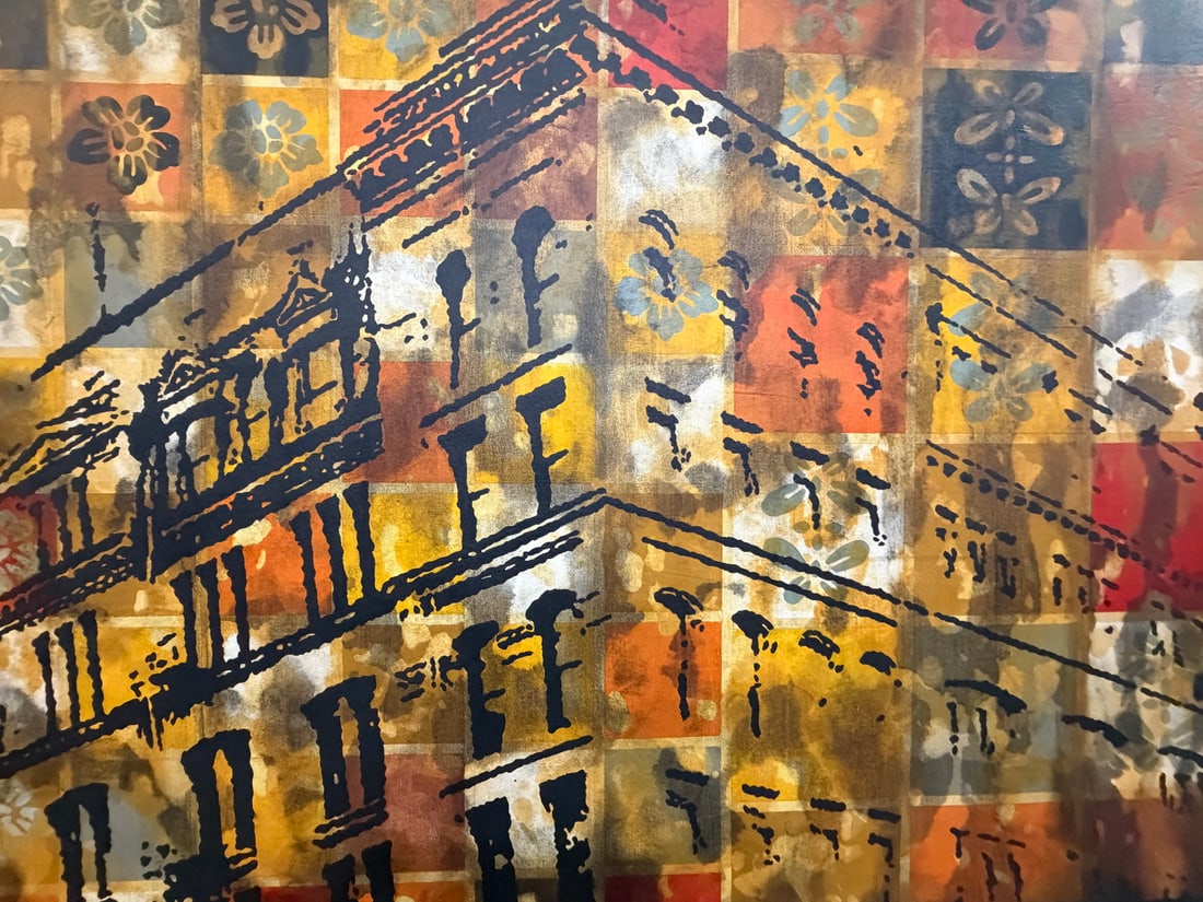 Giovanetti 'Memory-Building Pattern' Acrylic - 3