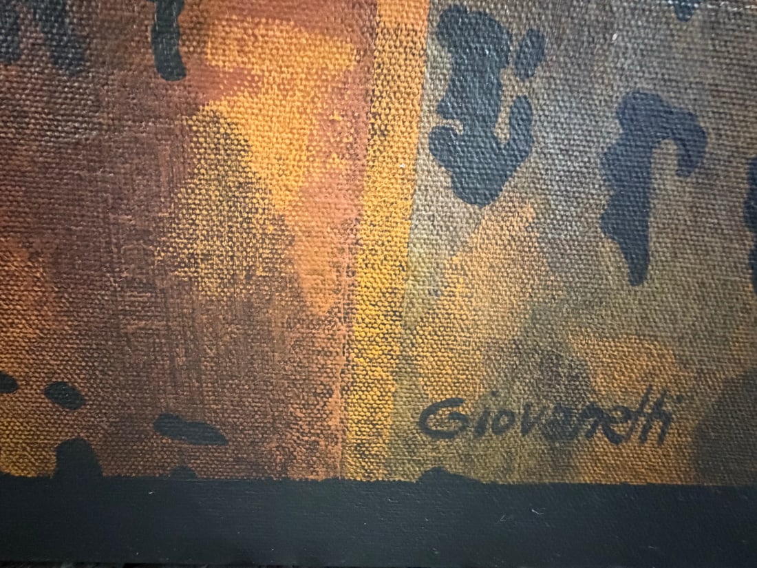 Giovanetti 'Memory-Building Pattern' Acrylic - 4