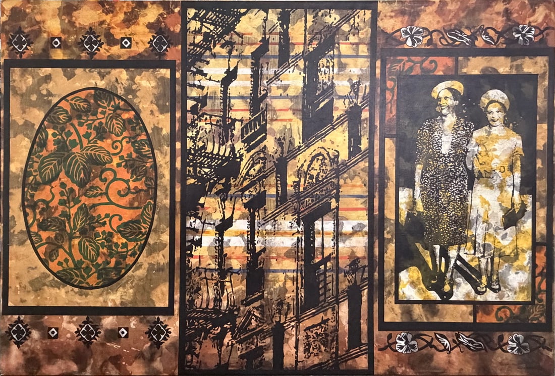 Miguel Angel Giovanetti Acrylic on Canvas Signed (1 of 8)