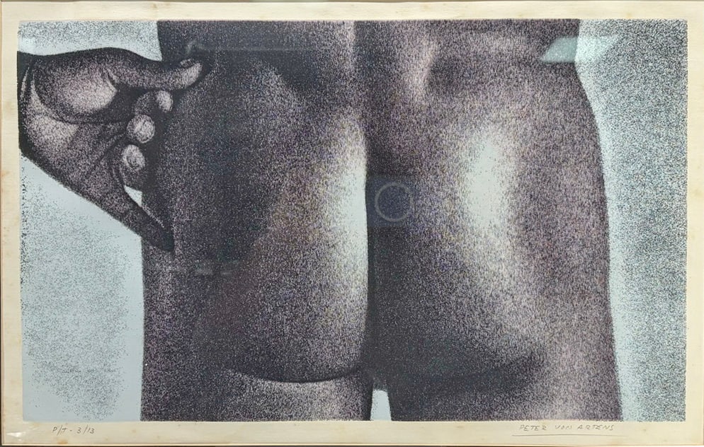 Peter Von Artens Nude Figure Framed Serigraph (1 of 6)