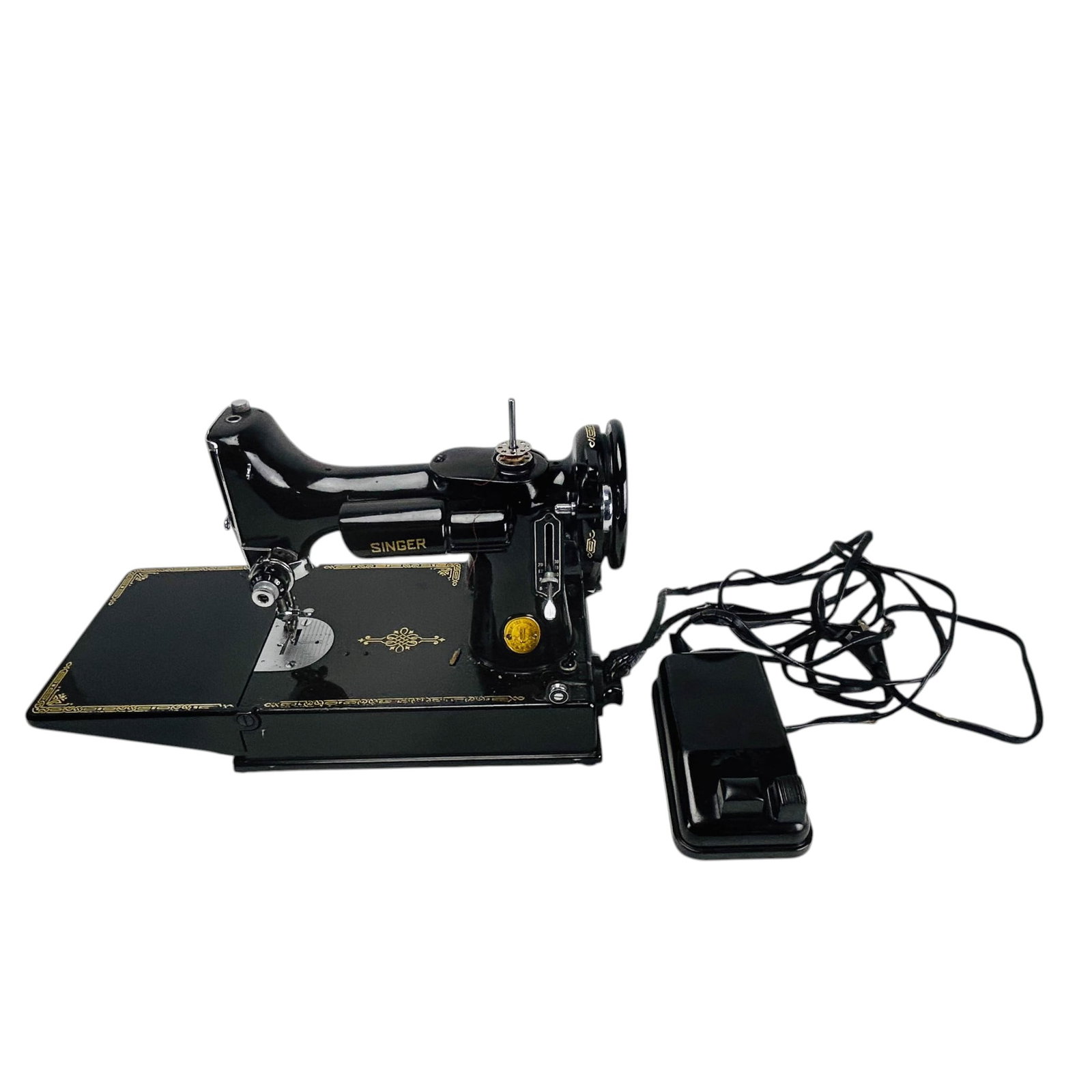 Singer Featherweight Electric Sewing Machinew Case (1 of 7)