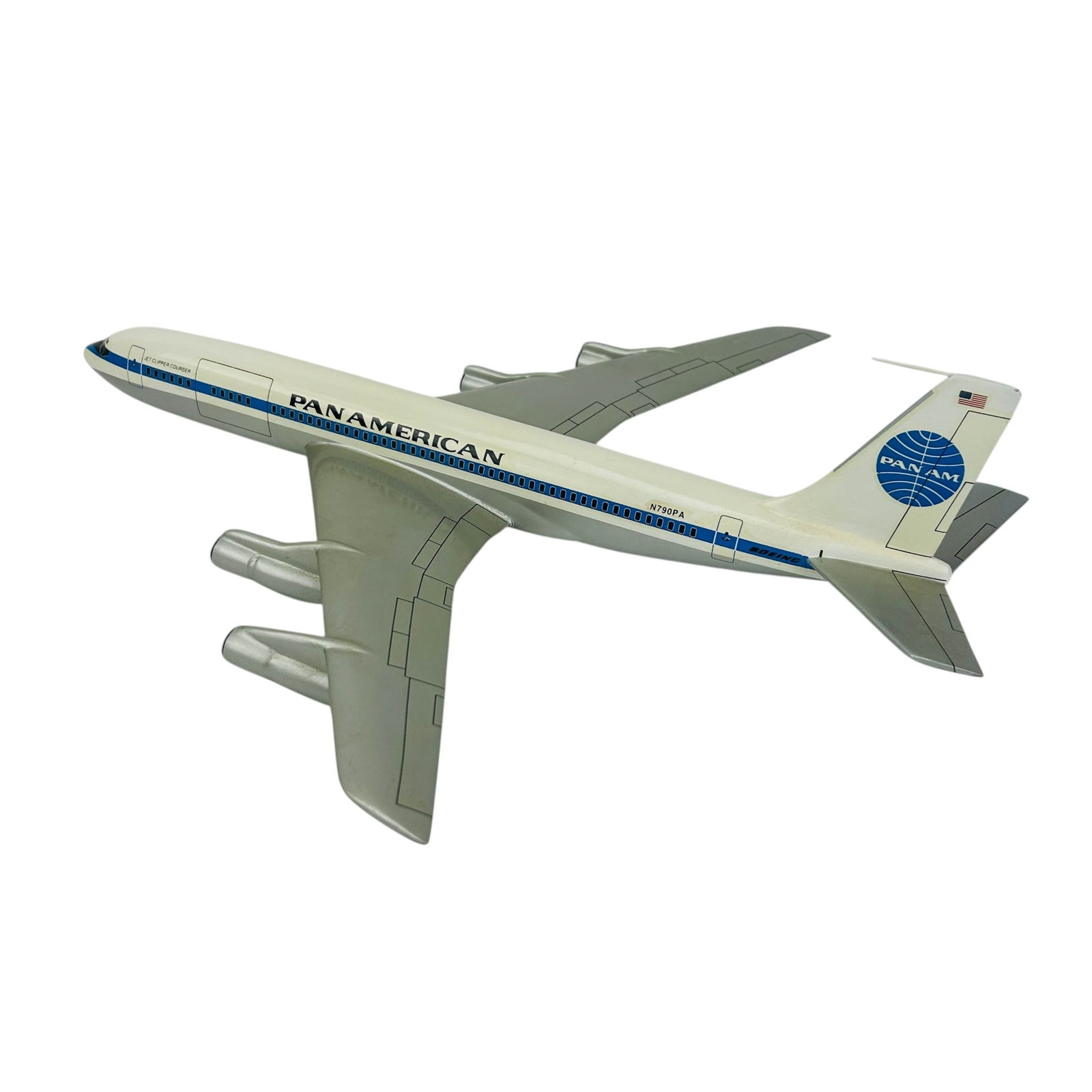 Pan Am Jet Clipper Courser Airplane Desktop Model (1 of 4)
