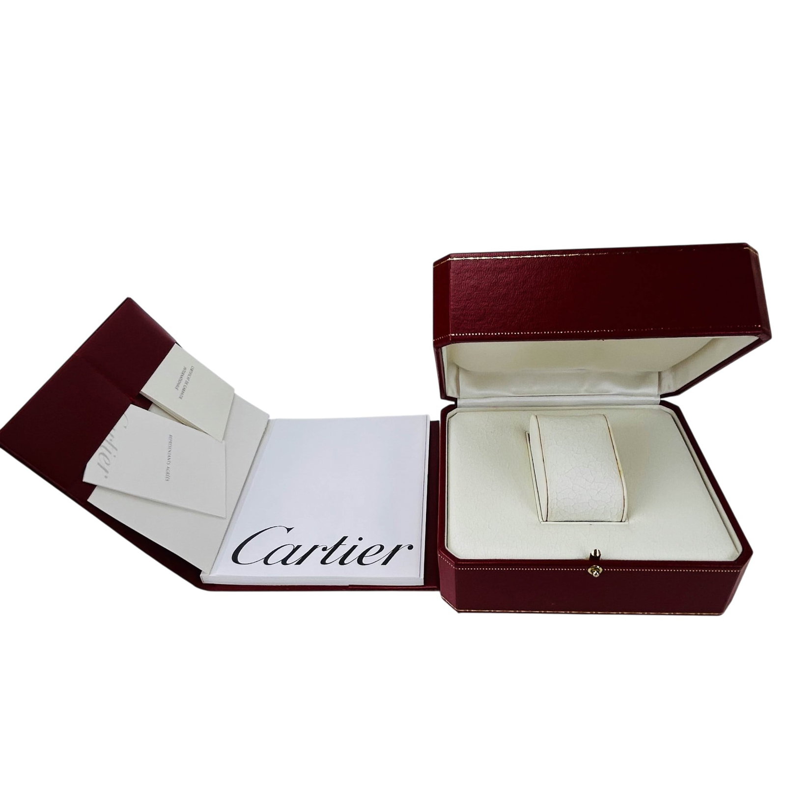 Cartier Watch Presentation Box with Documents - 2