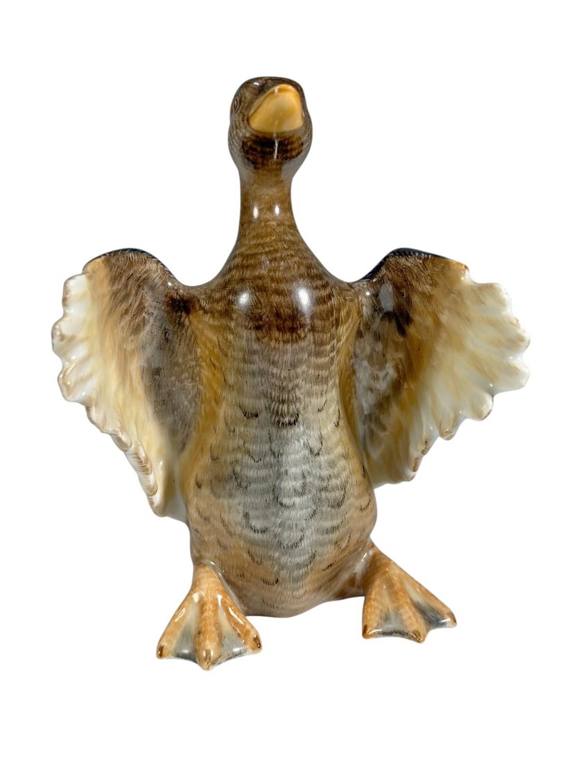 Herend Hungary Porcelain Goose Fig First Edition (1 of 5)