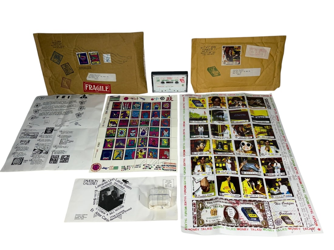 Carl Chew Triangle Post Money Talks Artistamp (1 of 7)