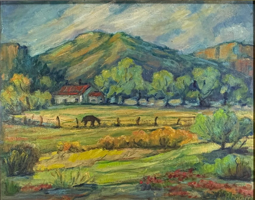 Impressionist Landscape Oil Painting On Canvas (1 of 5)