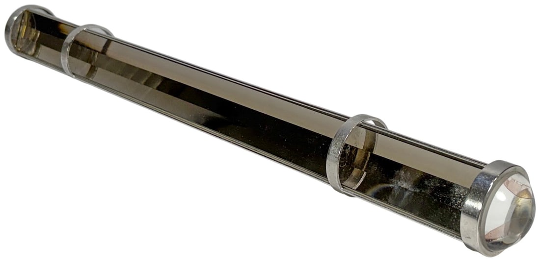 Vintage Chromed Metal & Glass Optical Kaleidoscope (1 of 6)