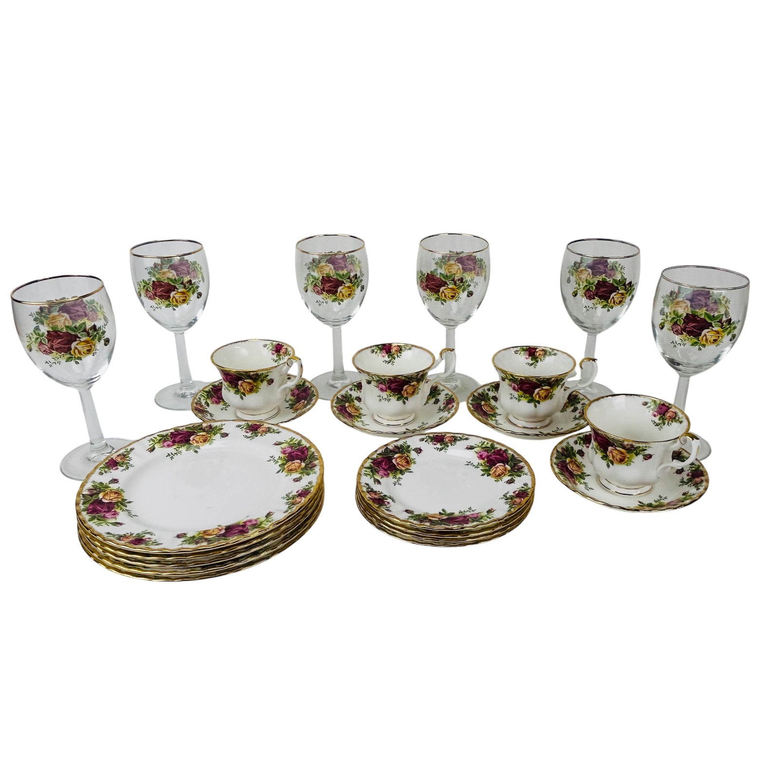 Royal Albert Old Country Roses Partial Tableware (1 of 6)