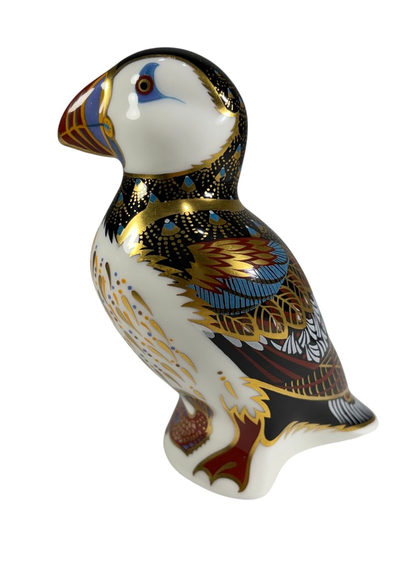 Royal Crown Derby English Puffin Paperweight (1 of 6)