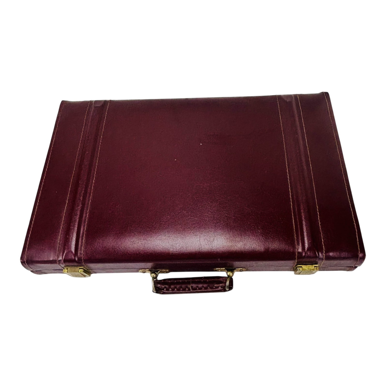Backgammon Board Game Set in Leatherette Briefcase - 5