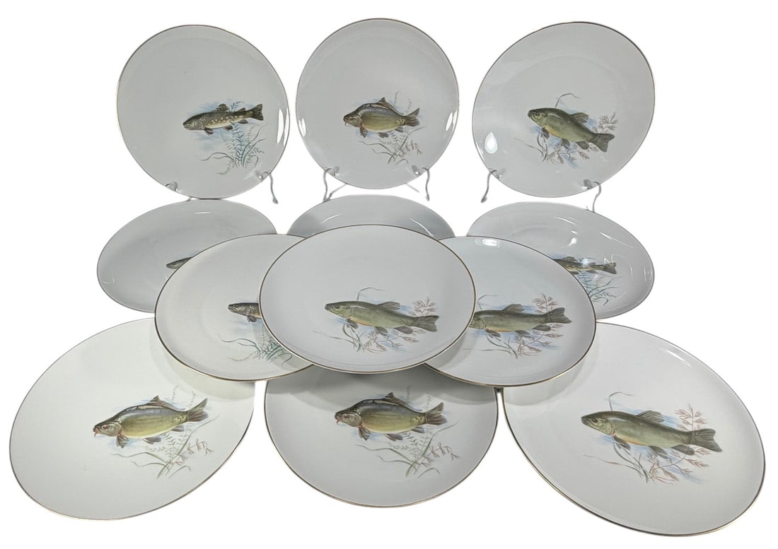 Hutschenreuther Selb Porcelain Plates 12pc LOT (1 of 5)