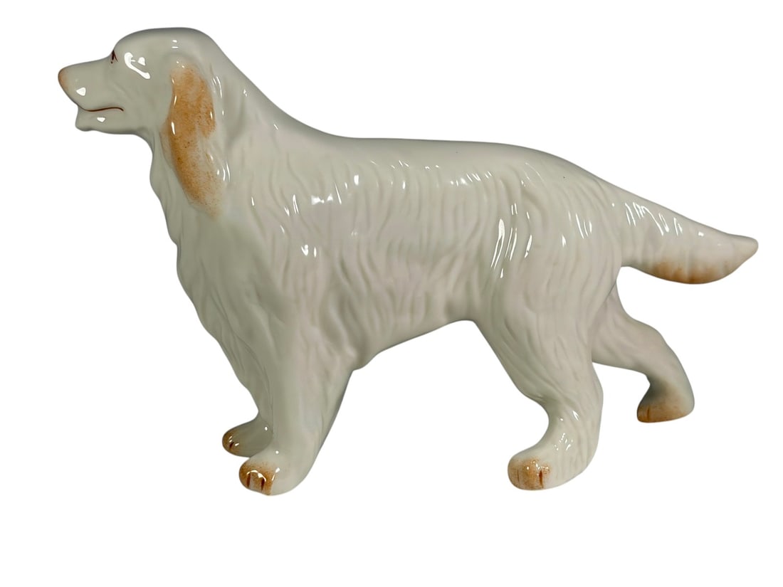 Belleek Irish Setter Porcelain Dog Porcelain Fig (1 of 5)