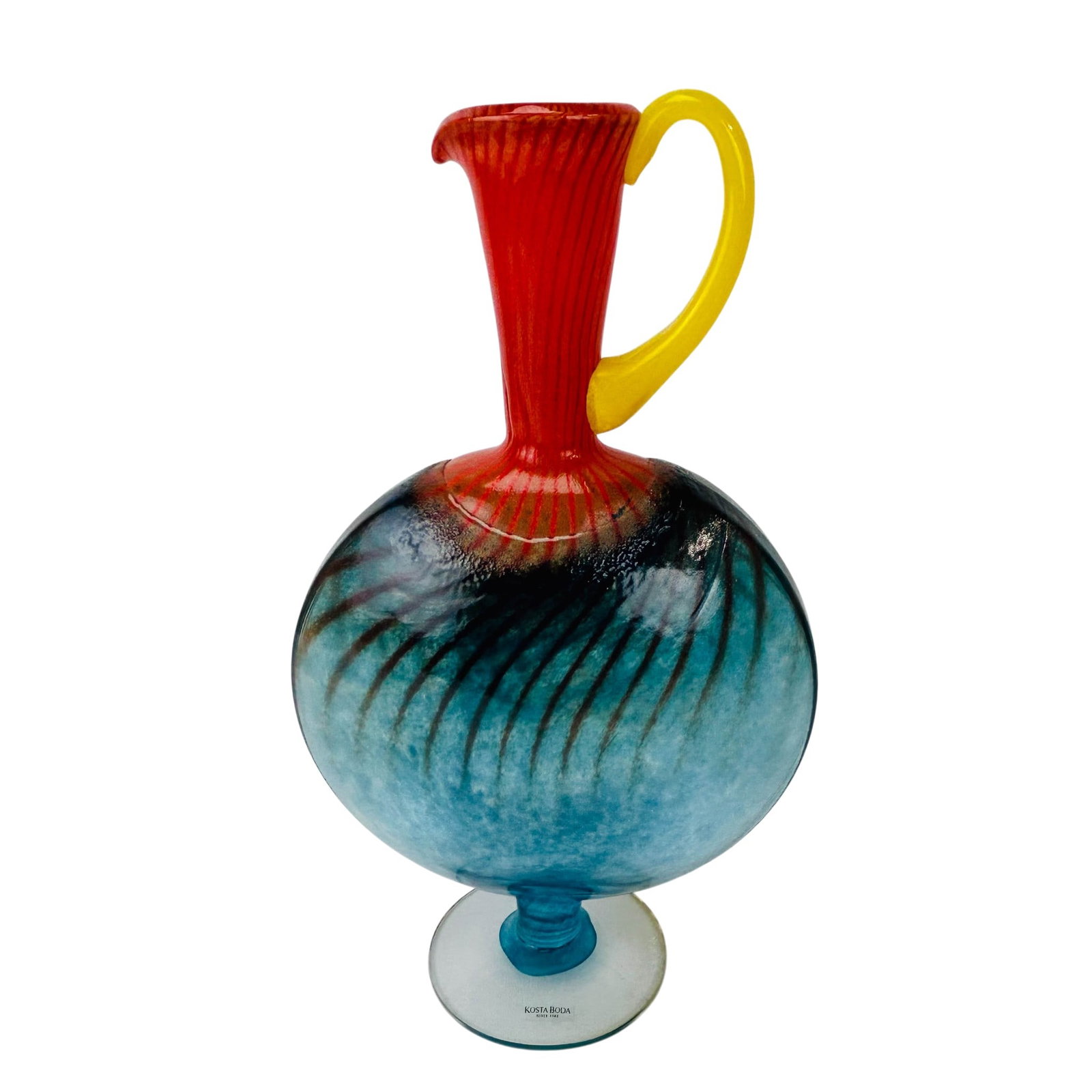 Kosta Boda Kjell Engman Can Can Art Glass Ewer Jug (1 of 6)
