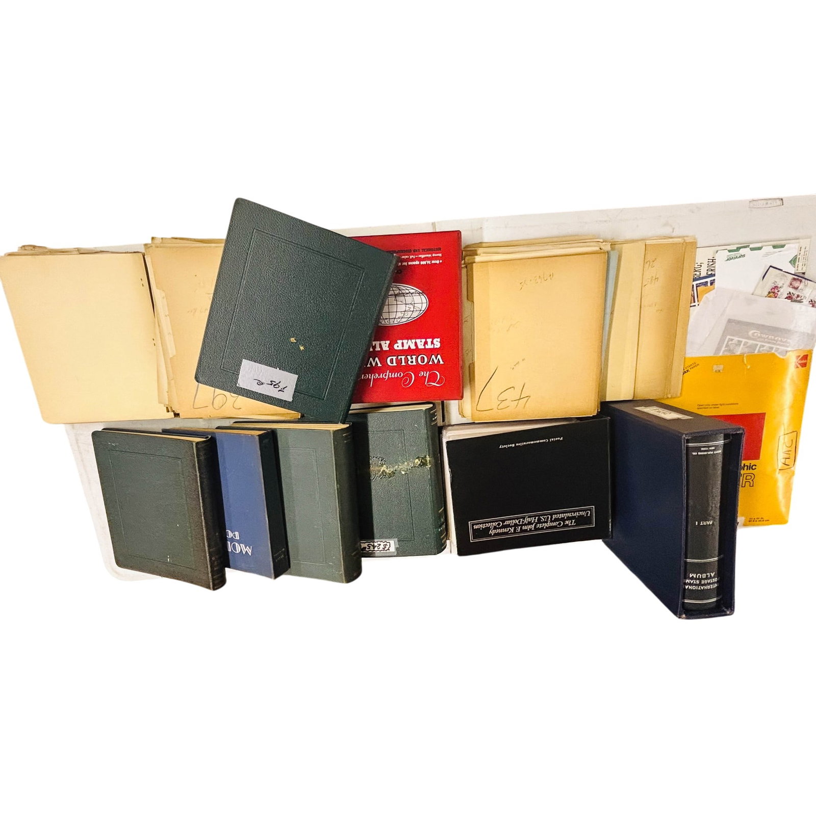 Scott Stamp Albums & JFK Half Dollar Collection (1 of 7)