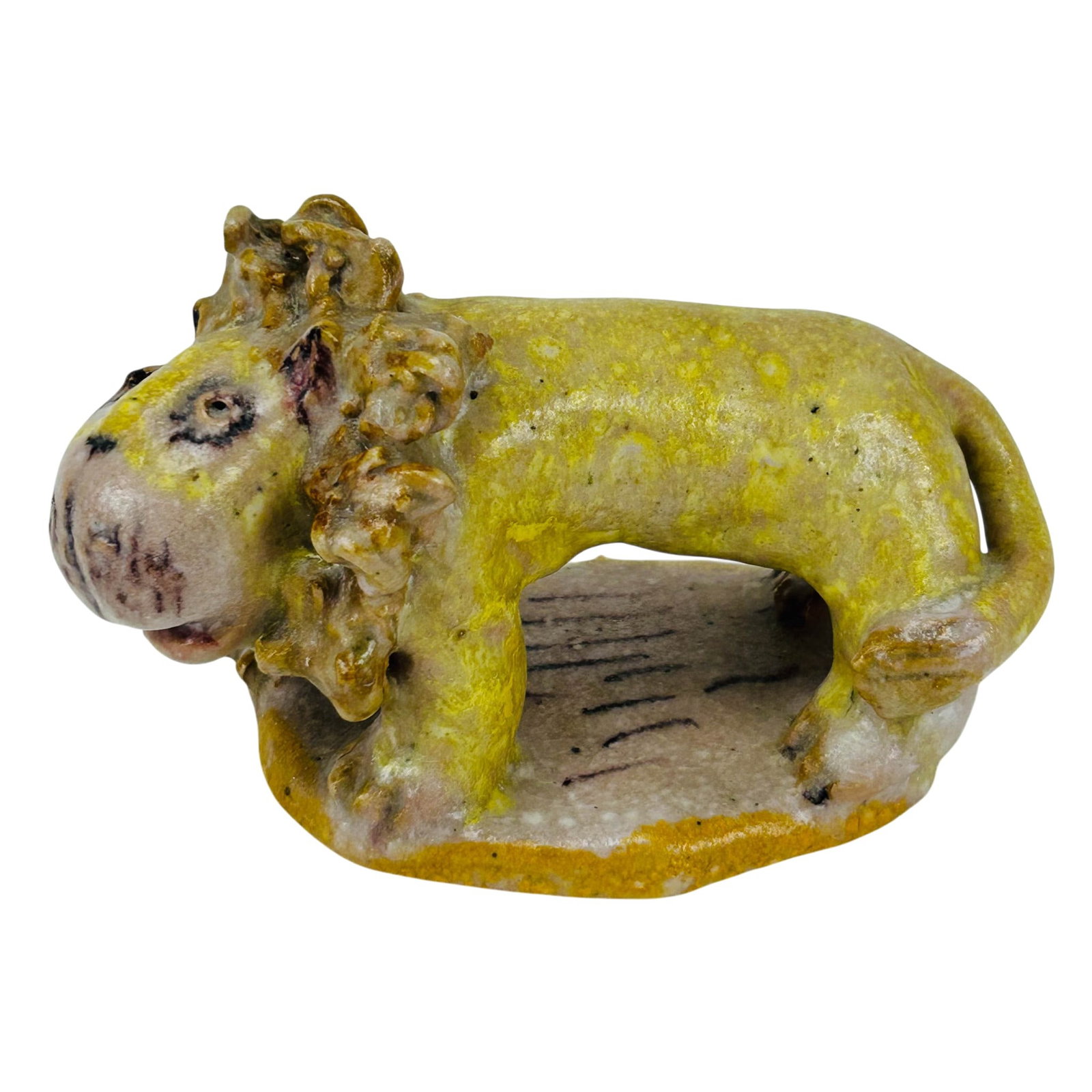 Guido Gambone Stoneware Art Pottery Lion Figurine (1 of 3)