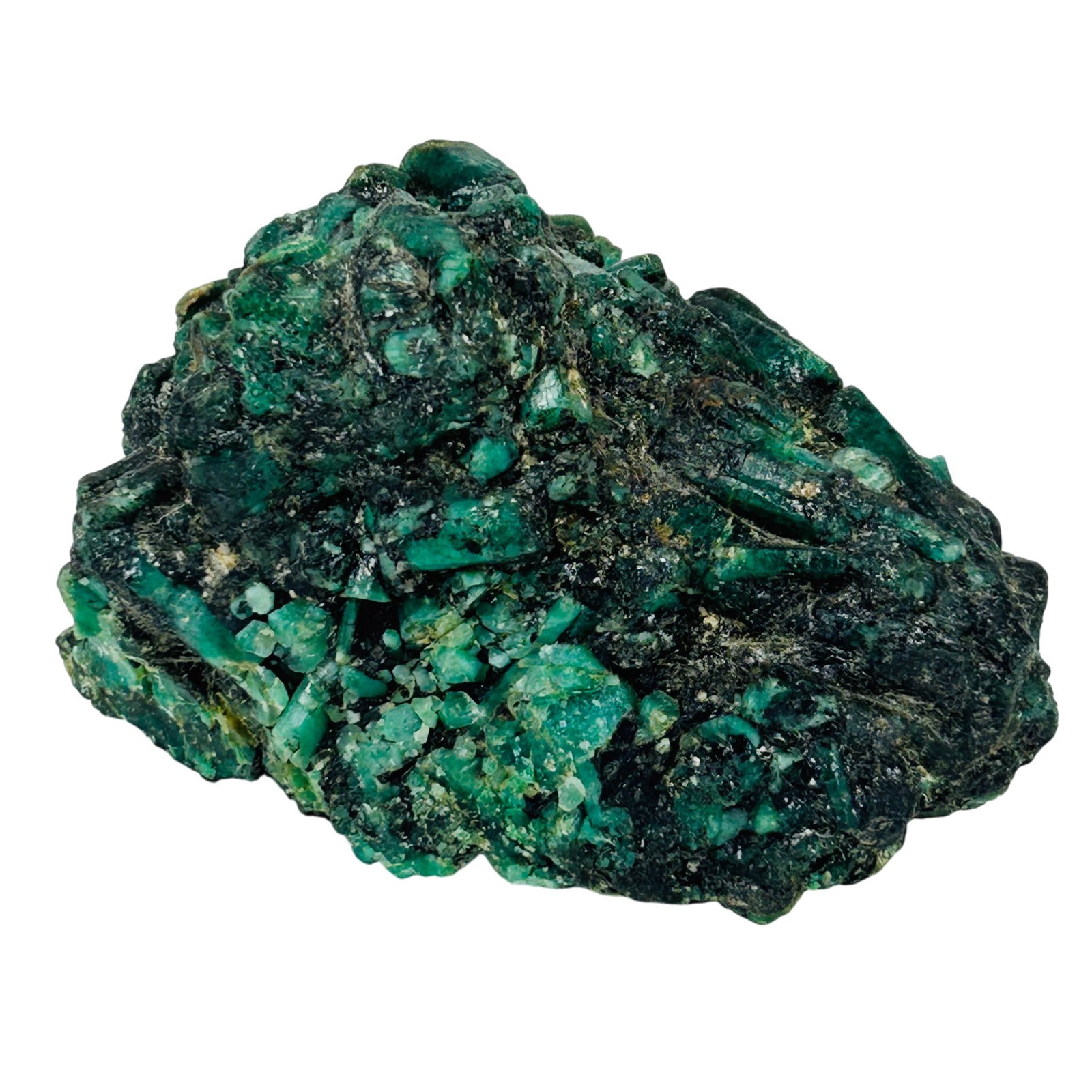 Natural Emerald Crystal Mineral Specimen Cluster (1 of 4)