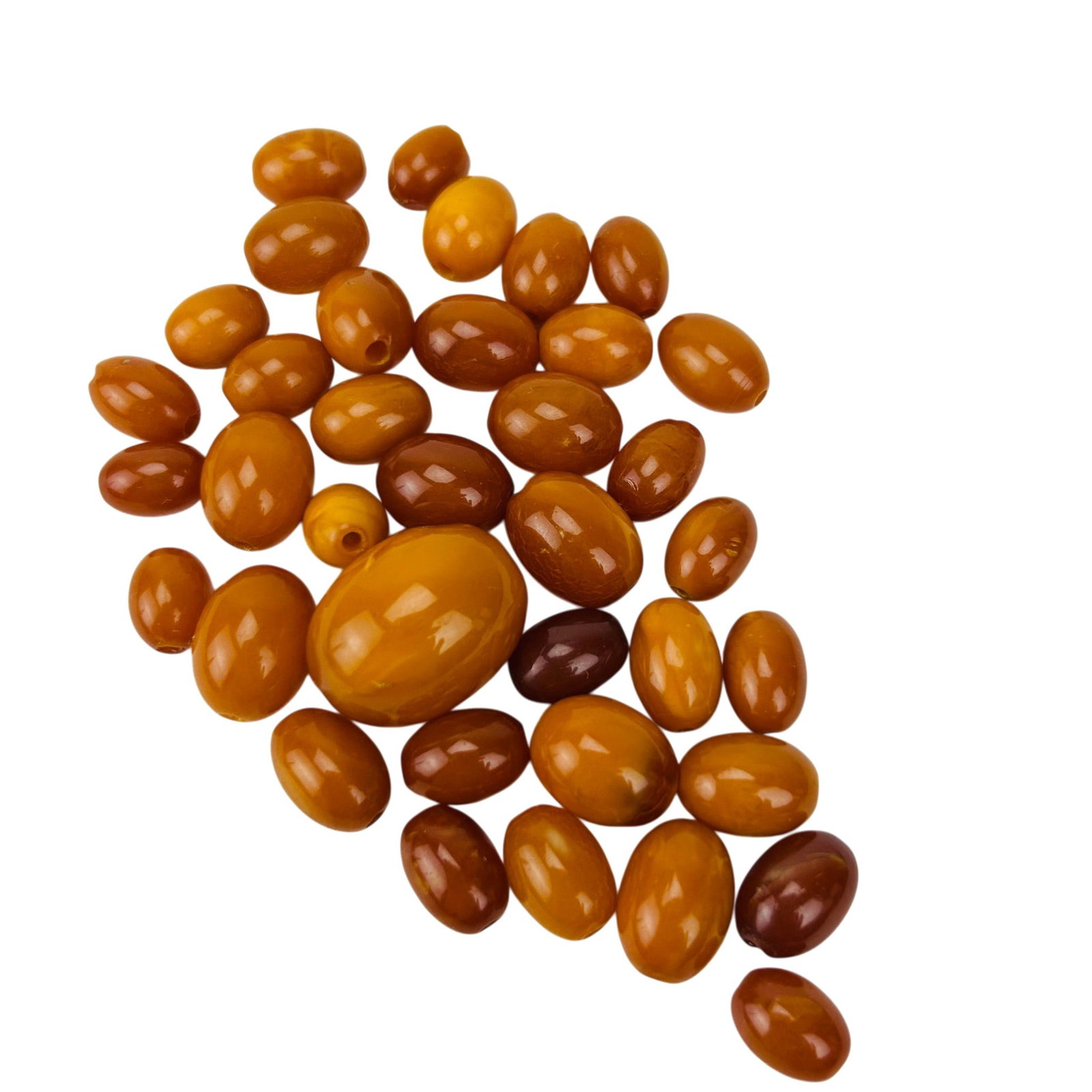 Loose Butterscotch Baltic Amber Graduated Beads 19 (1 of 3)