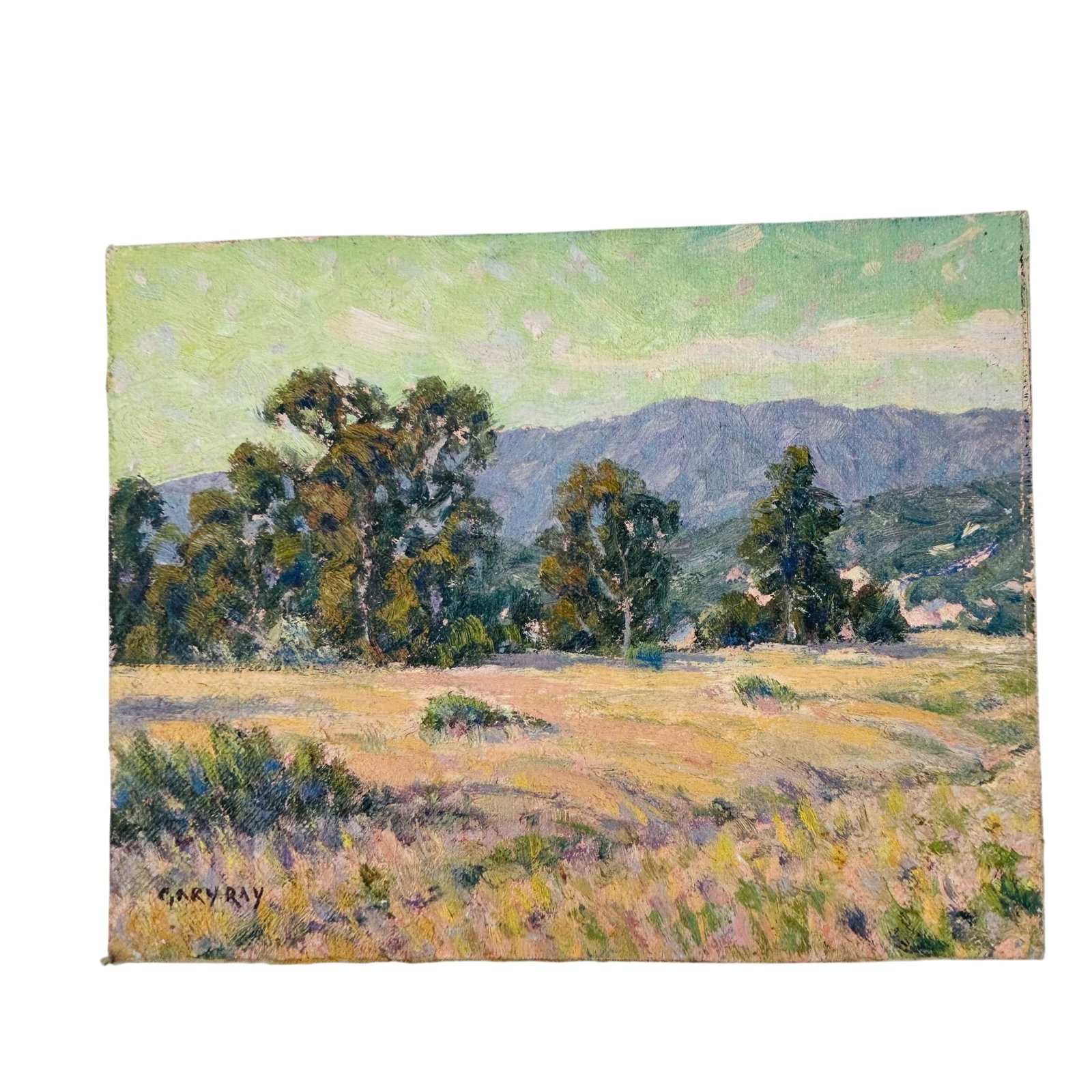 Gary Ray b.1952 Santa Barbara Oil Linen Painting (1 of 4)