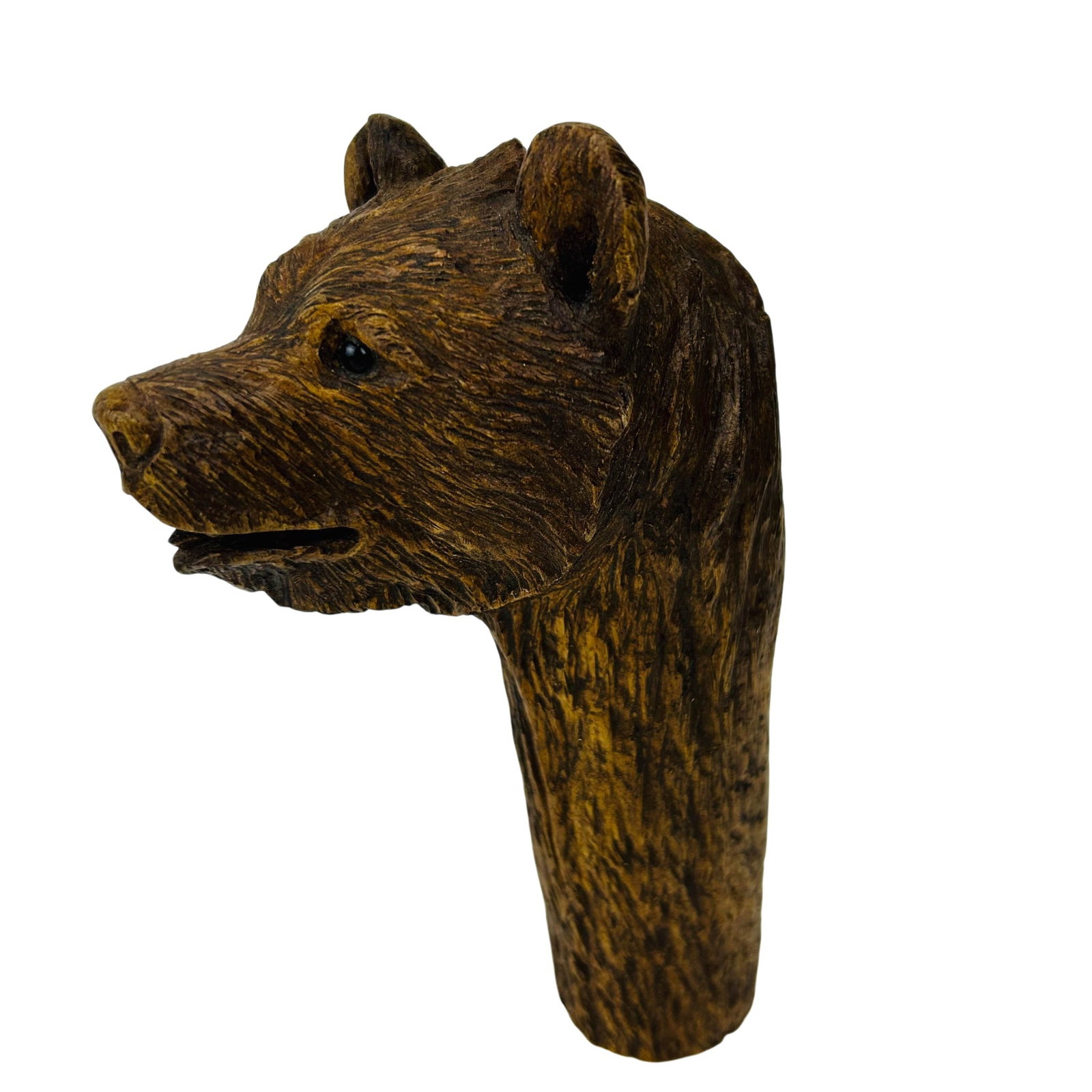 Antique Black Forest Carved Wooden Bear Sculpture (1 of 4)