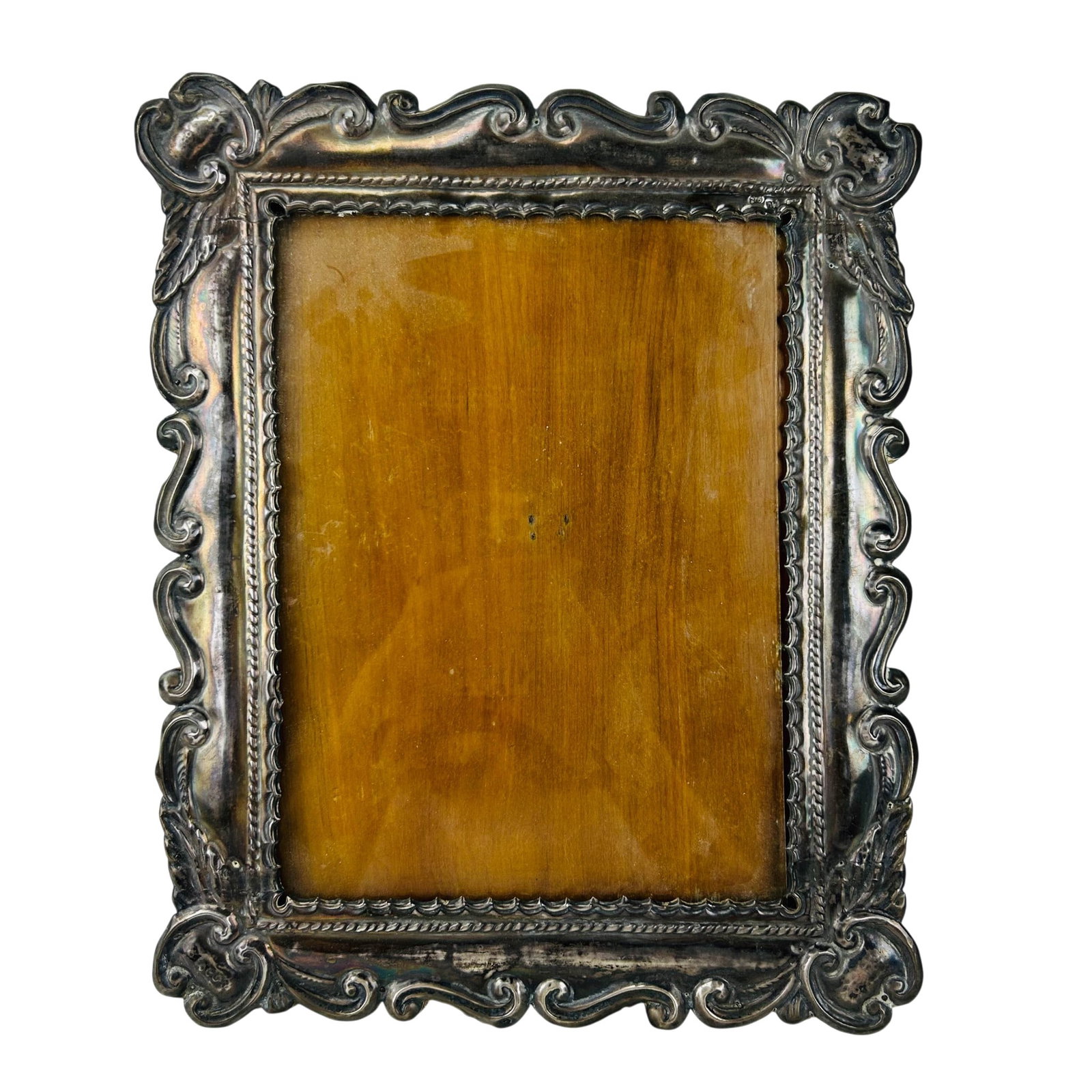 Peruvian Sterling Silver Repousse Picture Frame (1 of 7)
