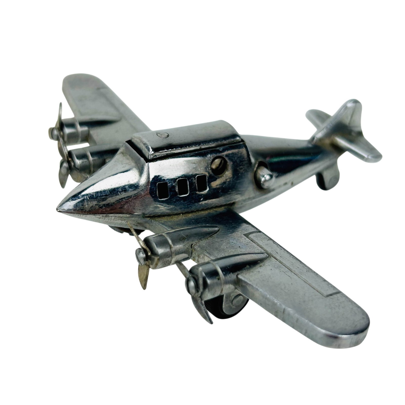 Cast Metal Toy Airplane Model Cigarette Lighter (1 of 5)