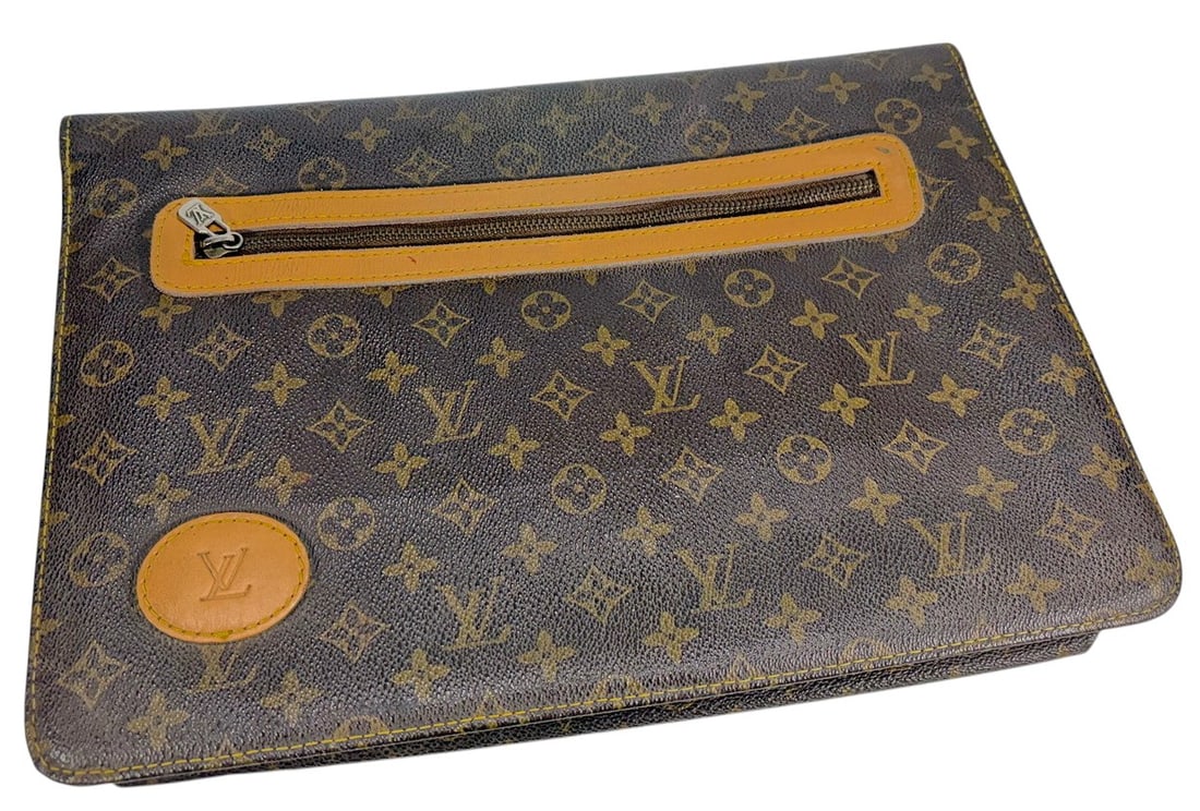 Famous Design Monogram Backpack & Portfolio 2pc - 7