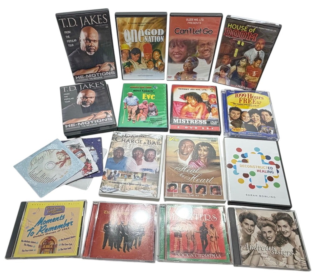 Assorted Music, Inspirational & Holiday Albums 21p (1 of 6)