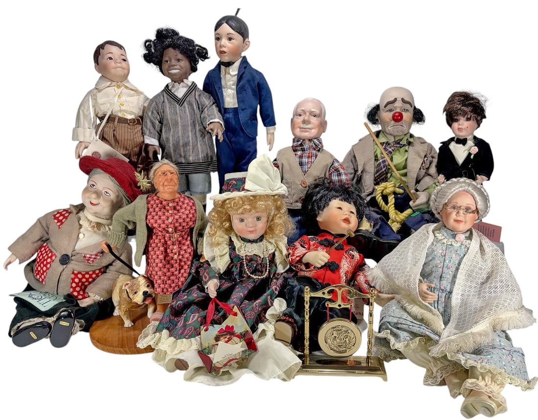 Assorted Character Dolls & Figures Collection 11pc (1 of 7)