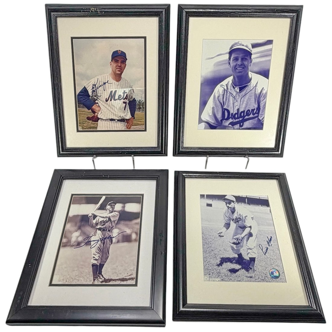 Olmo, Rackley, Holmes, Kranepool Framed Photos 4pc (1 of 6)