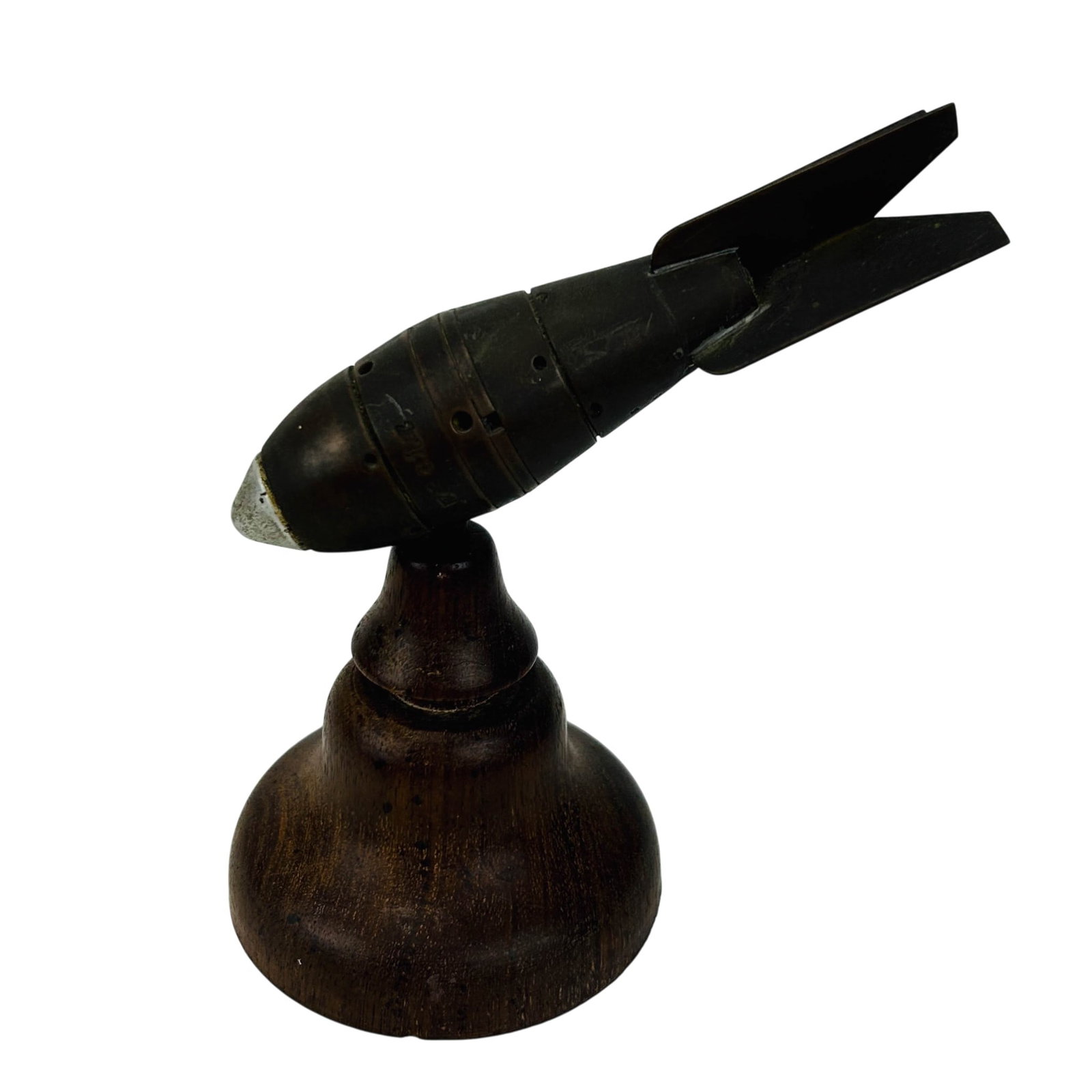 WWII Era Trench Art Mortar Shell Wartime Display (1 of 4)
