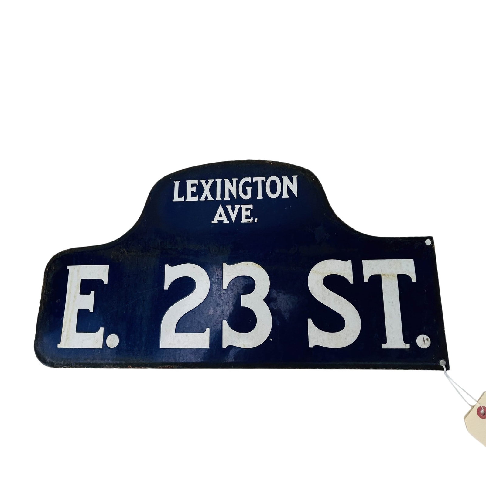Lexington Av E 23 St New York Antique Enamel Sign (1 of 5)
