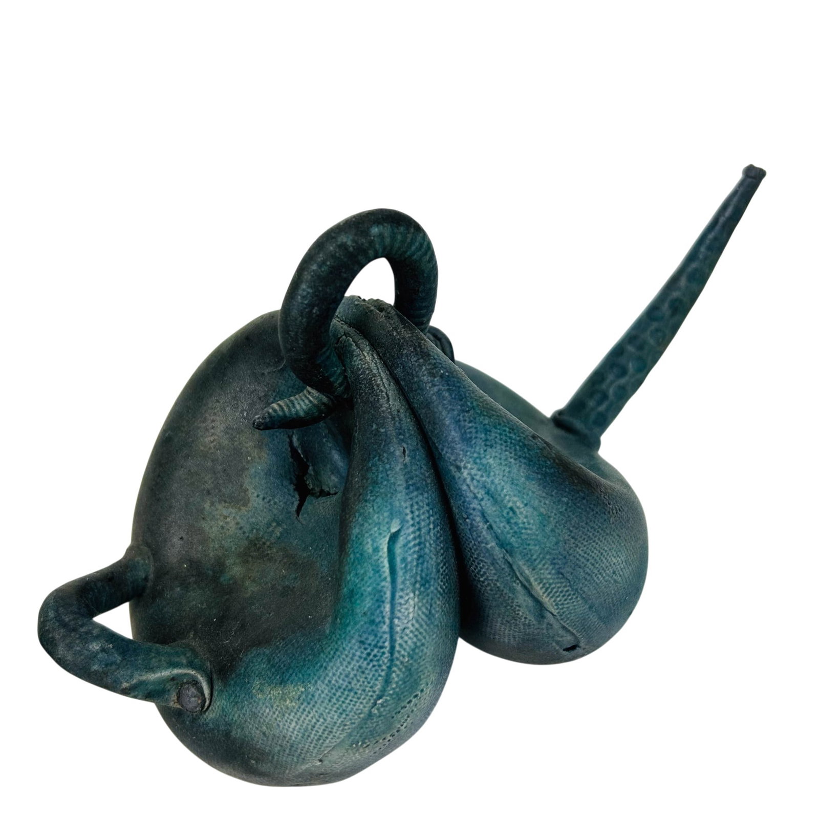 Studio Pottery Biomorphic Sculptures 2pc SIGNED - 2