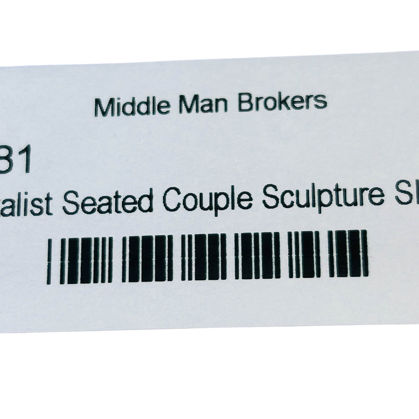 Bronze Brutalist Seated Couple Sculpture SIGNED: Studio crafted bronze figural sculpture. Depicting seated abstract male and female figures. Rest on a matching bronze bench form seat. Measures approximately 7.25" x 7.5" x 2.75". Engraved artist