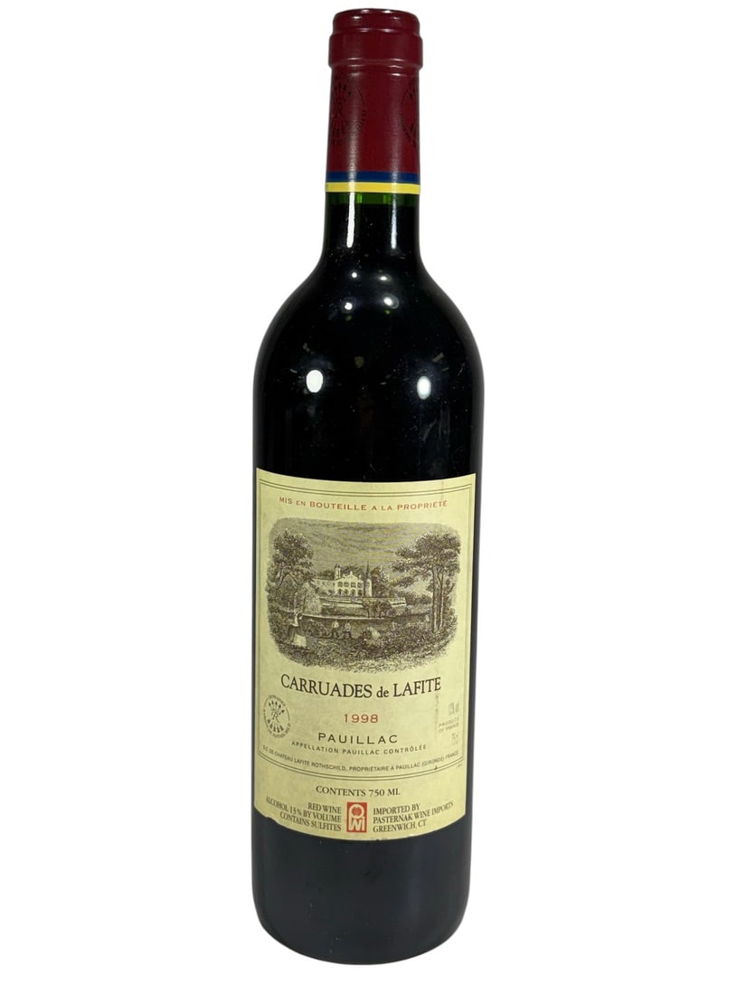 1998 Carruades de Lafite Pauillac Red Wine Bottle (1 of 5)