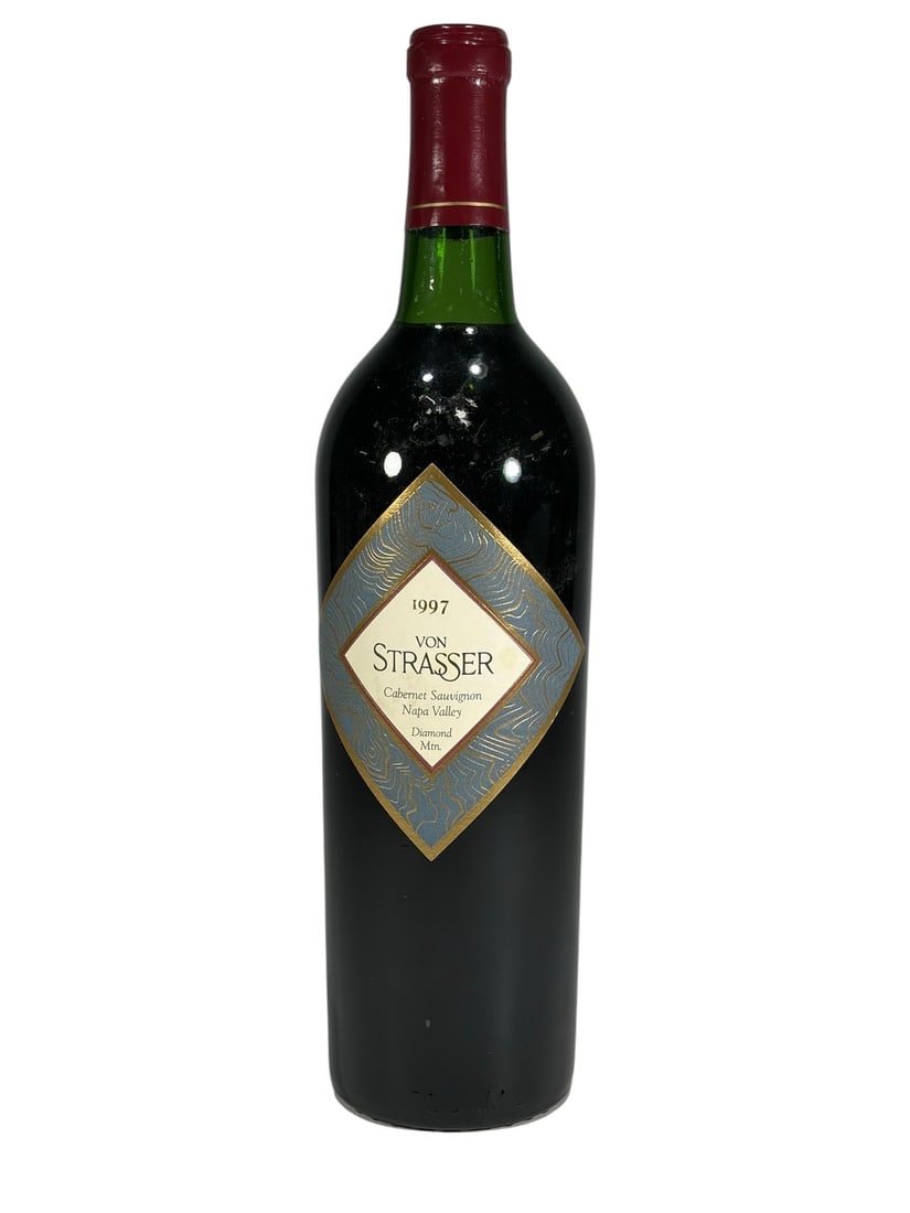 1997 Von Strasser Napa Cabernet Red Wine Bottle (1 of 5)