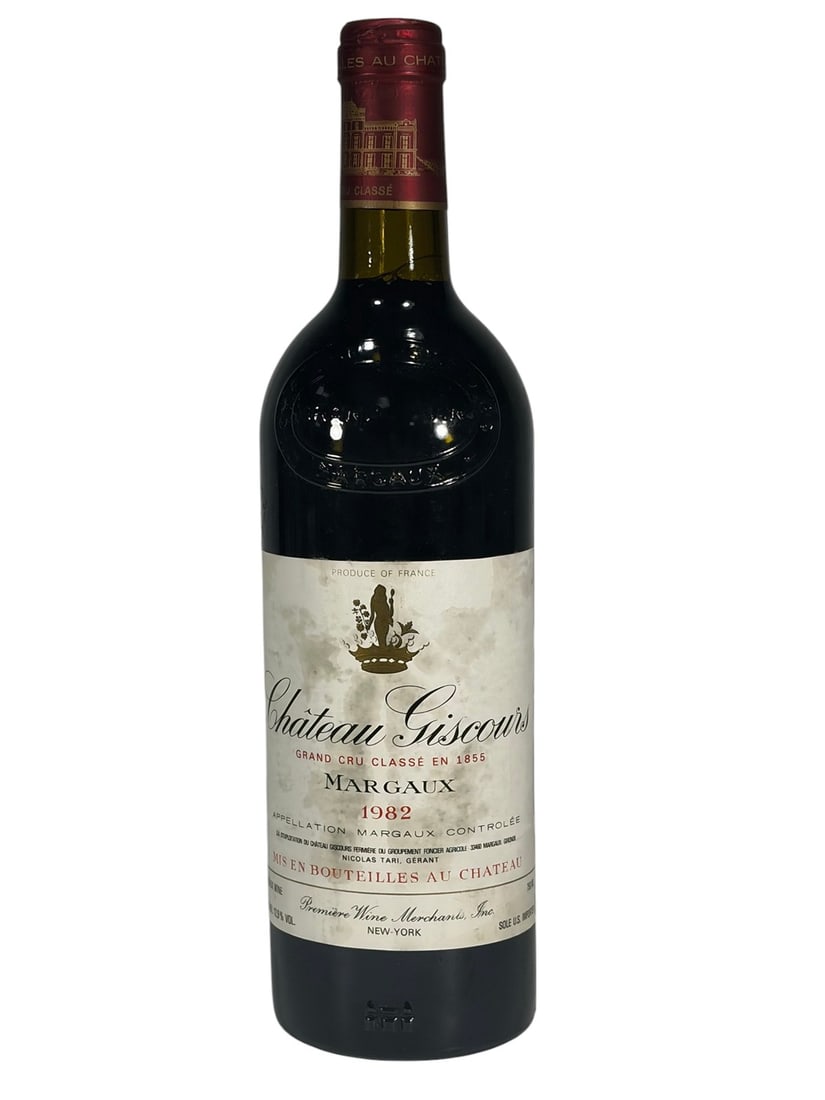 1982 Chateau Giscours Margaux Bordeaux Wine Bottle (1 of 6)