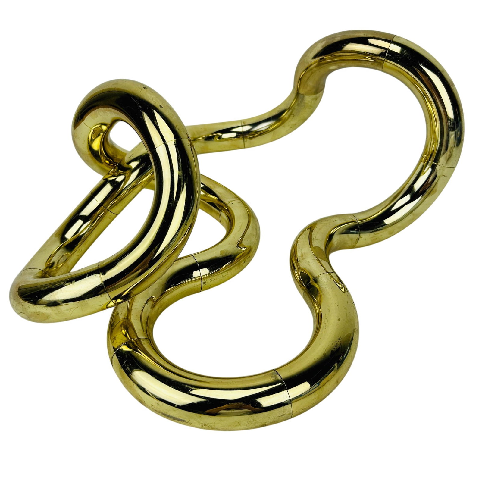 Gold Tone Richard Zawitz Style Tangle Sculpture (1 of 3)