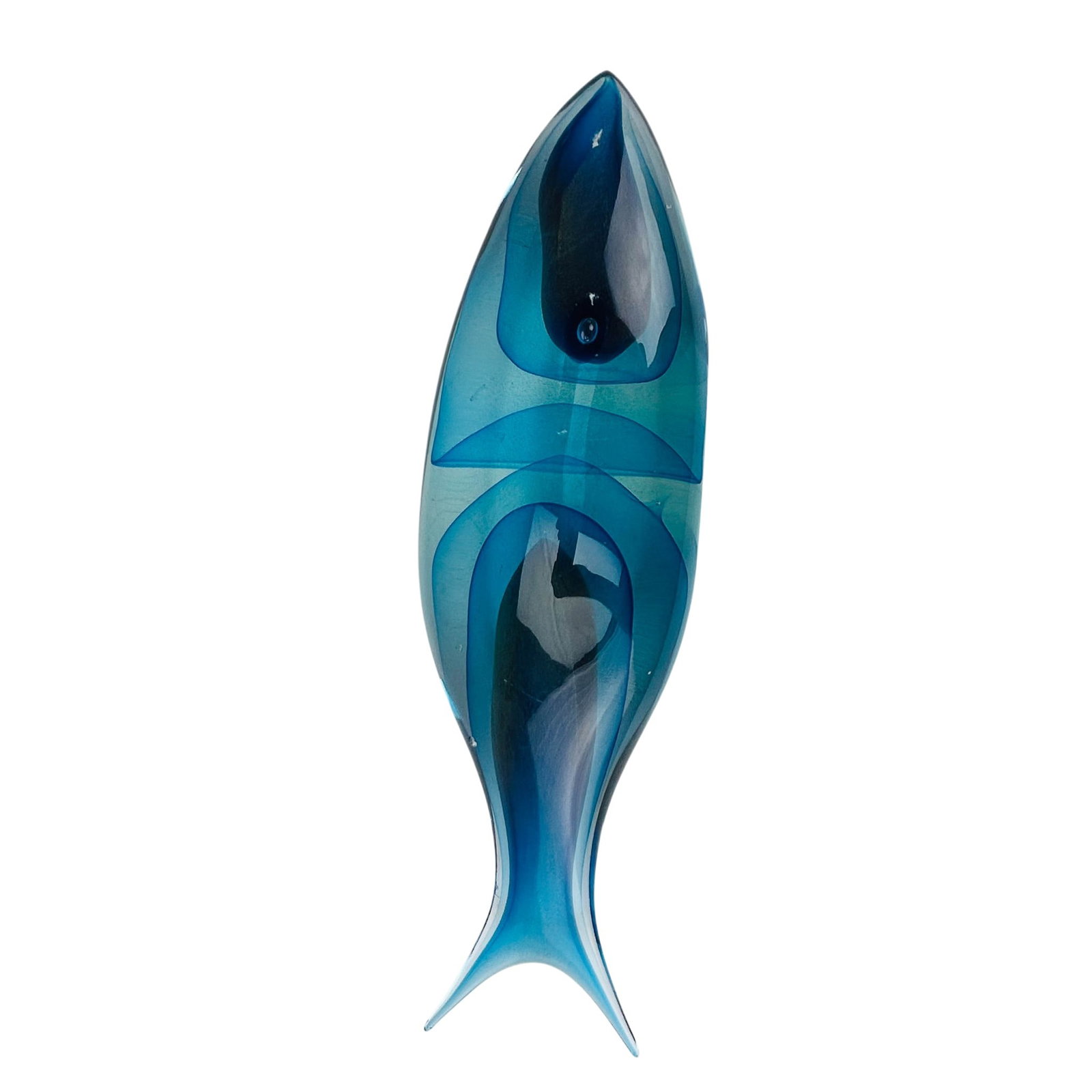 Alberto Dona b.1944 Murano Glass Fish Sculpture (1 of 4)