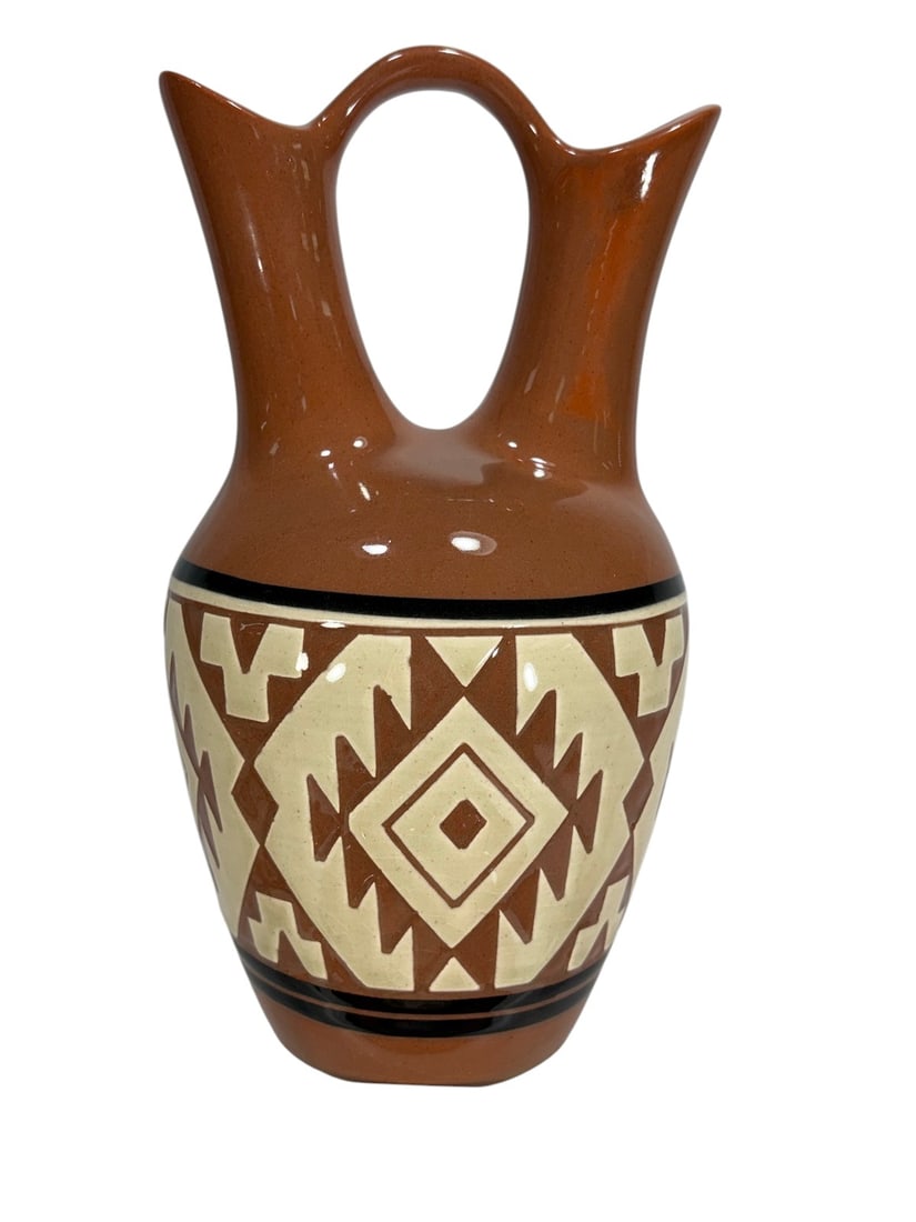 Assorted Native American Sioux Ceramic Glaze 4pcs - 2
