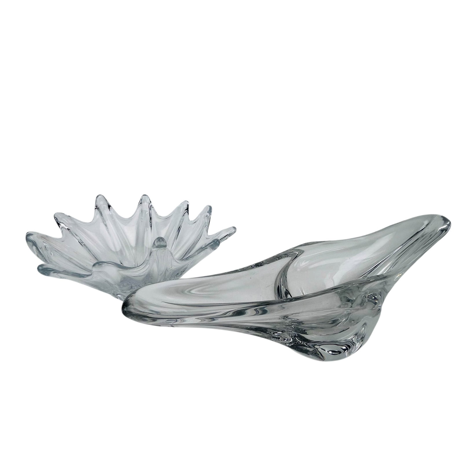 Daum France Art Glass Centerpiece and Centerbowl (1 of 4)