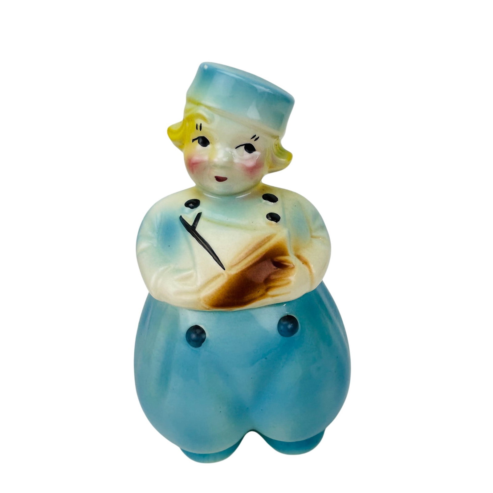 Fitz Floyd Mostly Monkey Gingerbread Cookie Jar 5p - 5