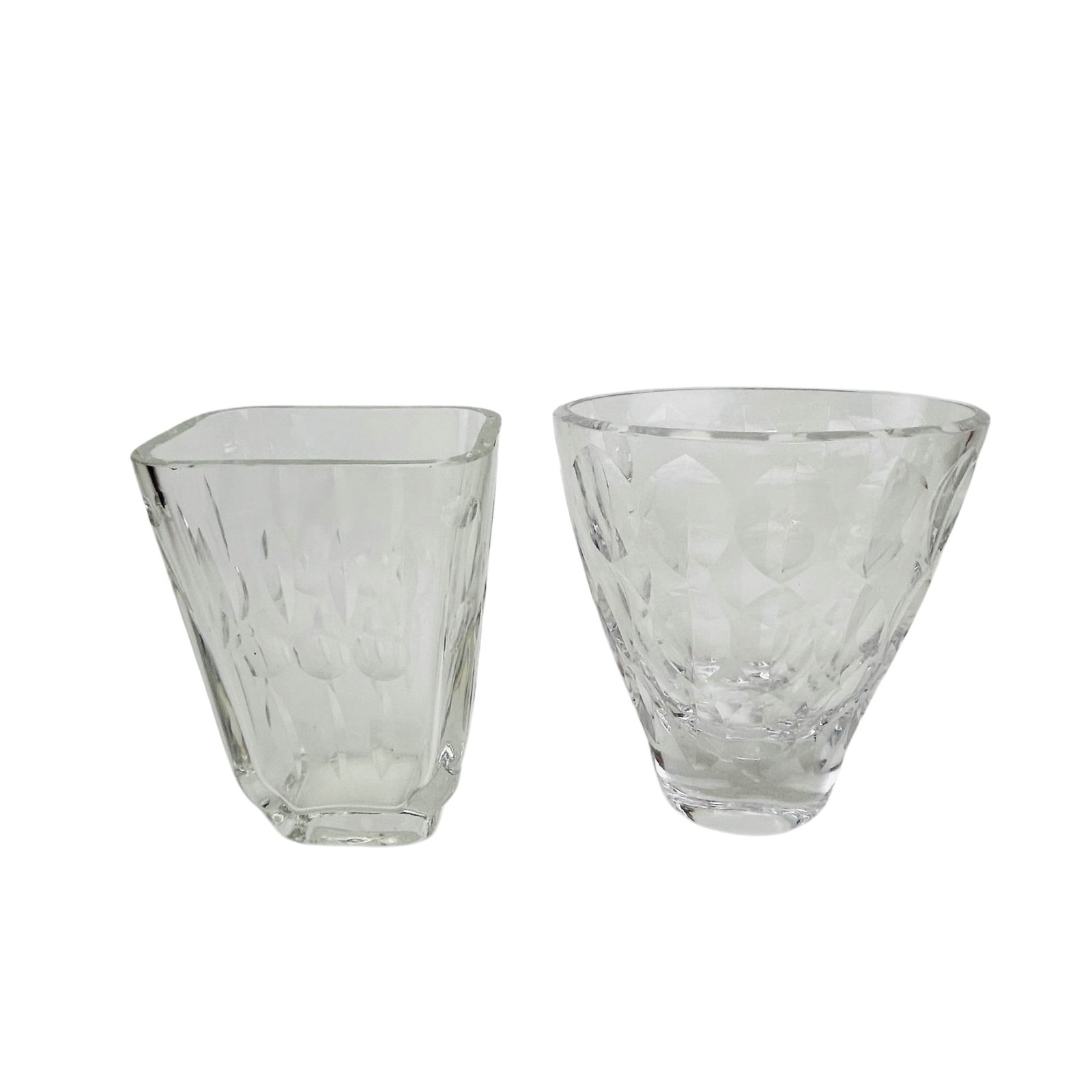 Orrefors & Hawkes Crystal Art Glass Vases 2pc LOT (1 of 5)