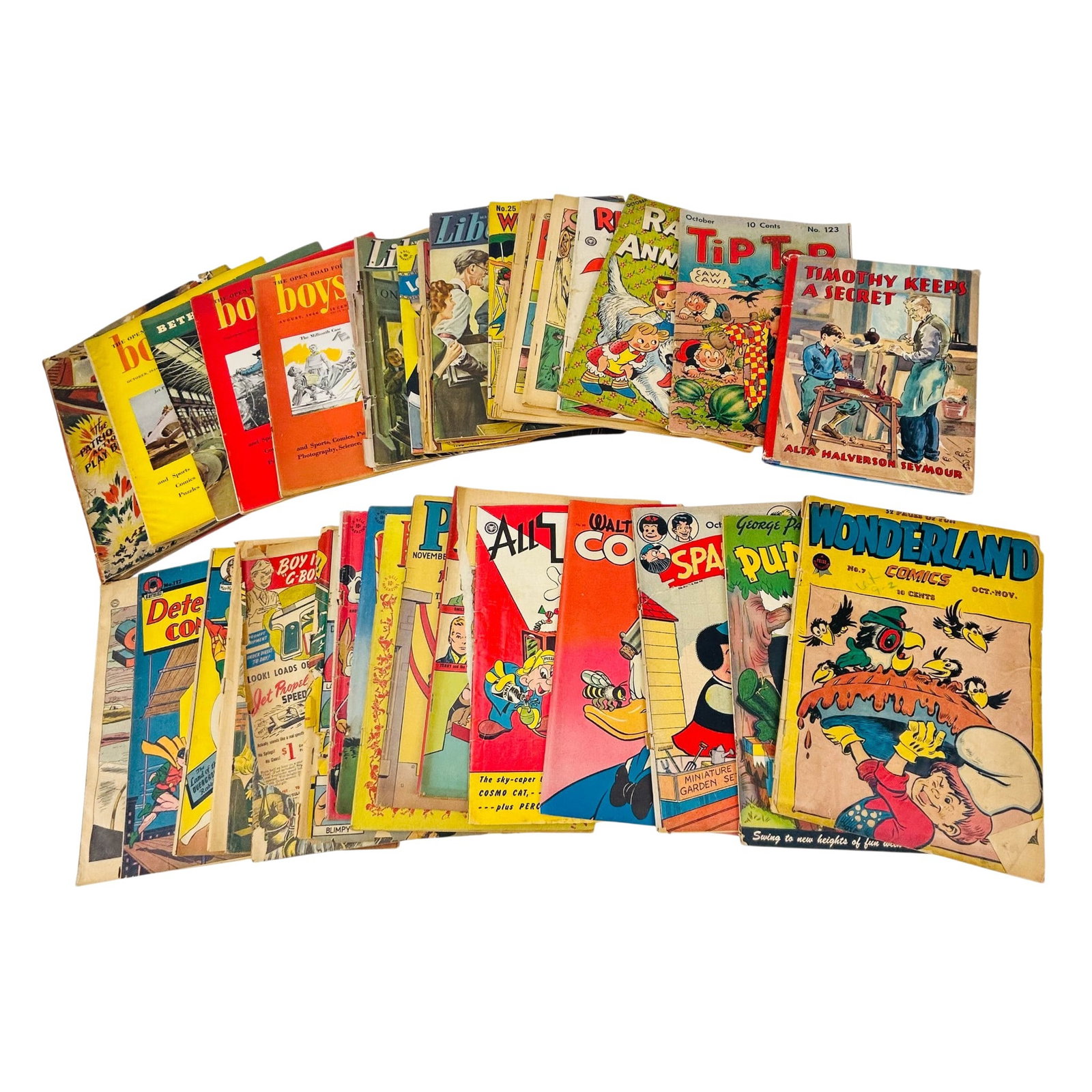 Vintage Comic Books Estate Collection lot of 30 (1 of 7)