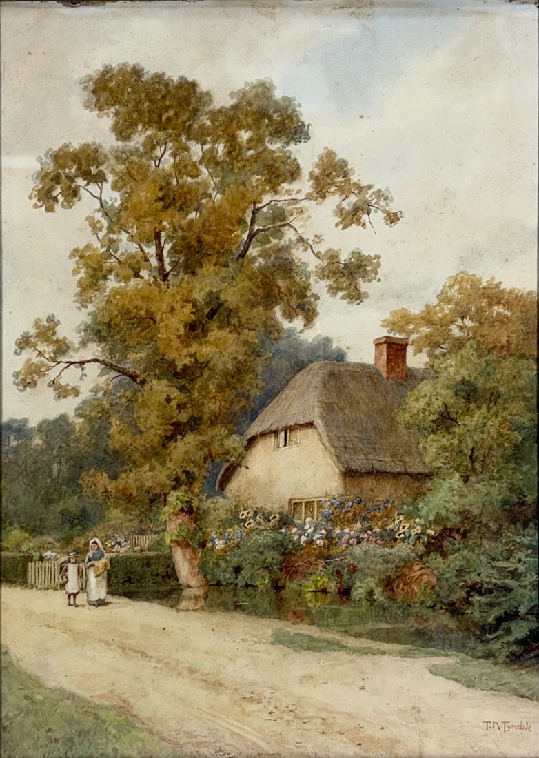 Thomas Nicholson Tyndale Landscape Watercolor (1 of 6)