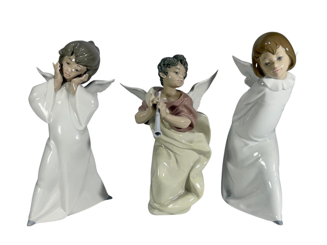 Lladro Spain Porcelain Religious Figures 3pc LOT (1 of 6)