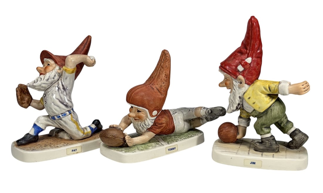 Assorted Goebel Co-Boy Sports Gnome Figurines 3pcs (1 of 6)